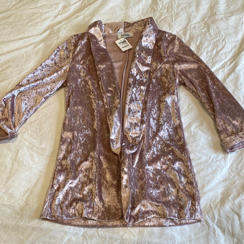 Velvet Blazer